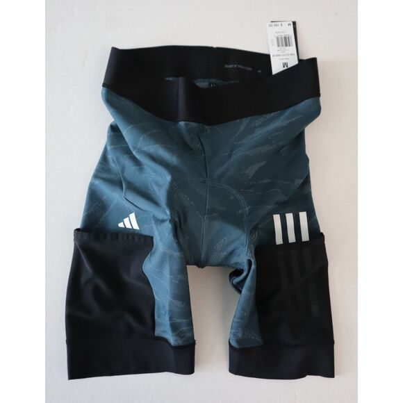 Adidas IB6866 Women's Sz M Arctic Night/Turquoise The Gravel Cycling Shorts - Picture 1 of 8